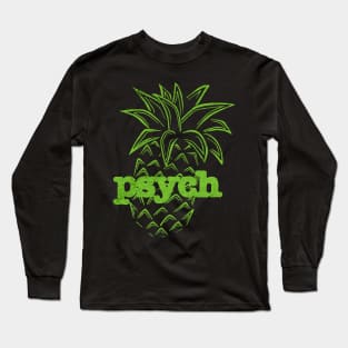 Psych Pineapple Awesome Long Sleeve T-Shirt